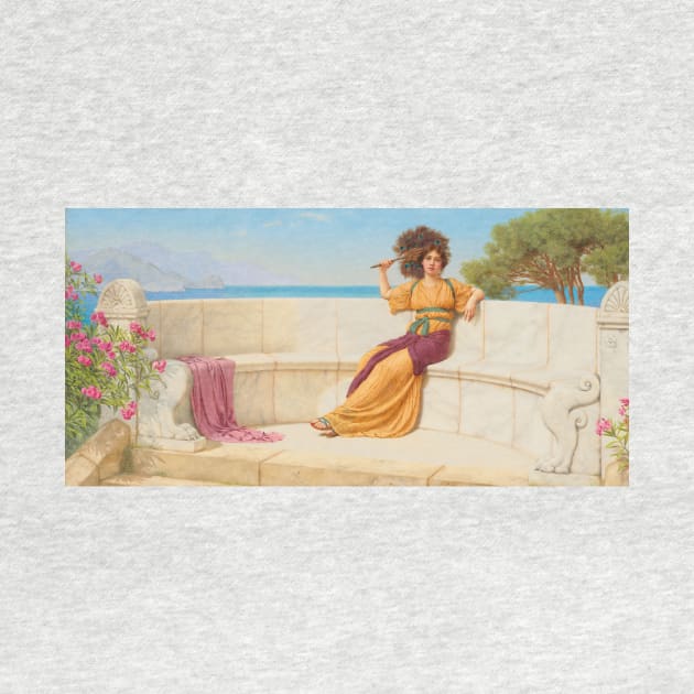 In the Prime of the Summertime (Reverie) by John William Godward by Classic Art Stall